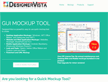Tablet Screenshot of designervista.com